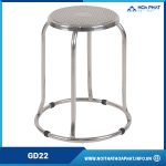 Ghế đôn Inox Hòa Phát GD22