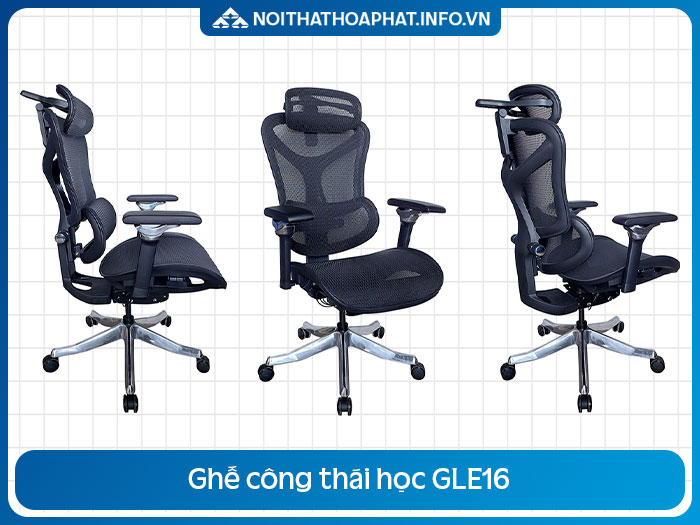 Ghế công thái học Hòa Phát GLE16