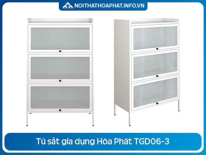 Tủ sắt gia dụng Hòa Phát TGD06-3