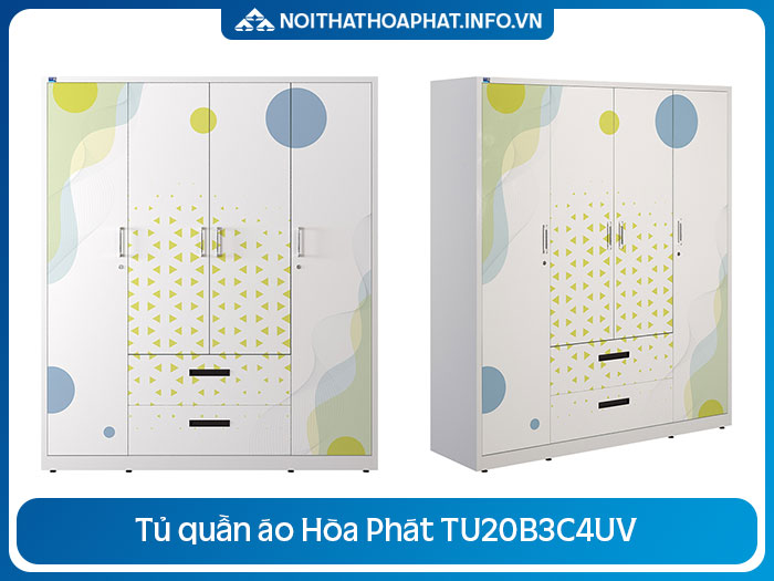 Tủ quần áo 4 cánh TU20B3C4UV