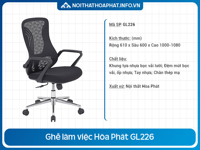 Review ghế công thái học giá rẻ GL226