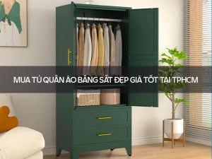 tủ quần áo bằng sắt đẹp