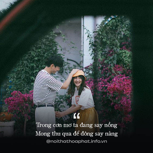 caption mùa đông thả thính