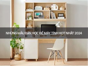 mẫu bàn học để máy tính