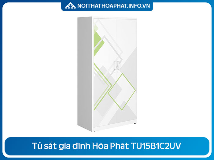 Tủ sắt Hòa Phát đựng quần áo TU15B1C2UV