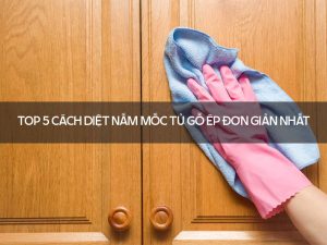 Cách diệt nấm mốc tủ gỗ ép