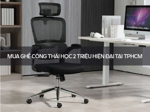 ghế công thái học 2 triệu