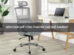 ghế công thái học hay ghế gaming