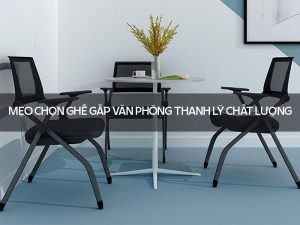 ghế gấp văn phòng thanh lý