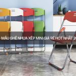 Ghế nhựa xếp mini