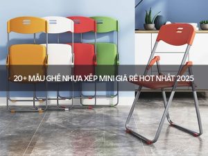 Ghế nhựa xếp mini