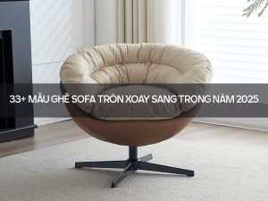 ghế sofa tròn xoay