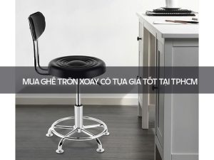 Ghế tròn xoay có tựa