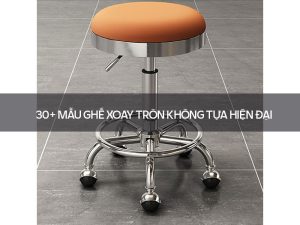 Ghế xoay tròn không tựa