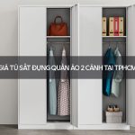 Giá tủ sắt đựng quần áo 2 cánh