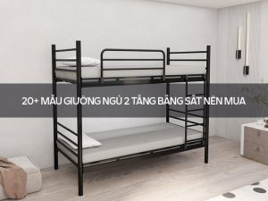 giường ngủ 2 tầng bằng sắt