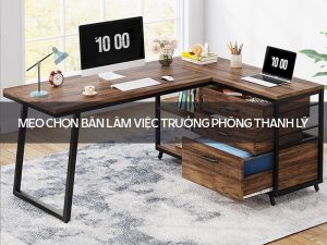 bàn làm việc trưởng phòng thanh lý