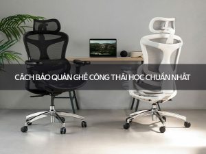 Cách bảo quản ghế công thái học