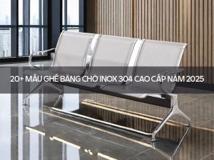 Ghế băng chờ inox 304