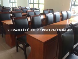 ghế gỗ hội trường đẹp