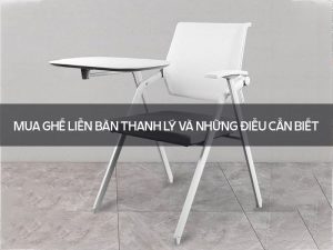 Ghế liền bàn thanh lý