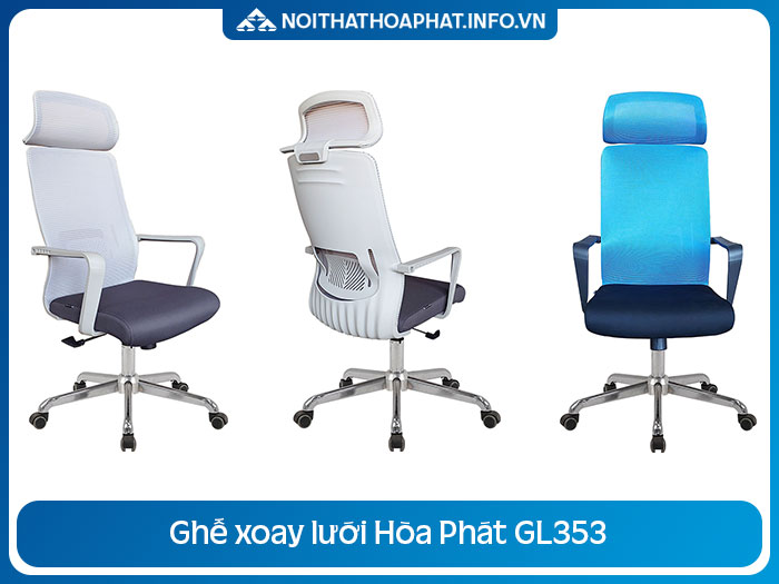 Ghế lưới lãnh đạo Hòa Phát GL353