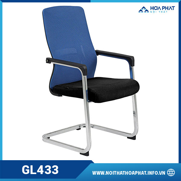 Ghế họp lưới chân quỳ GL433