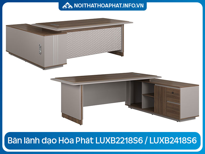 Bàn lãnh đạo Hòa Phát LUXB2218S6-LUXB2418S6