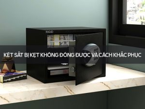 Két sắt bị kẹt không đóng được