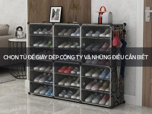 tủ để giày dép công ty