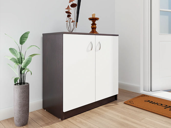 tủ giày dép bằng gỗ 2 cánh