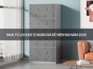 Tủ locker 12 ngăn giá rẻ