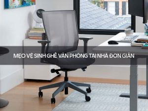 vệ sinh ghế văn phòng tại nhà