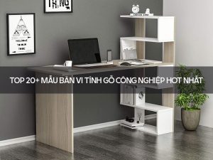 bàn vi tính gỗ công nghiệp