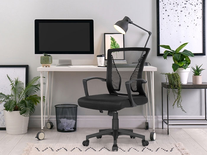 Cách lắp ghế xoay lưới
