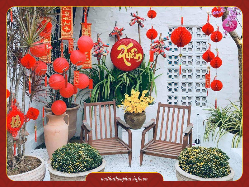 Cách Trang Trí Tết Cho Cửa Hàng
