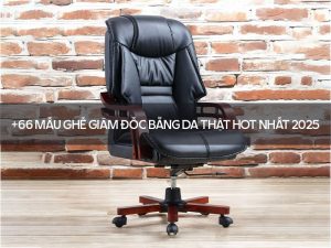 ghế giám đốc bằng da thật