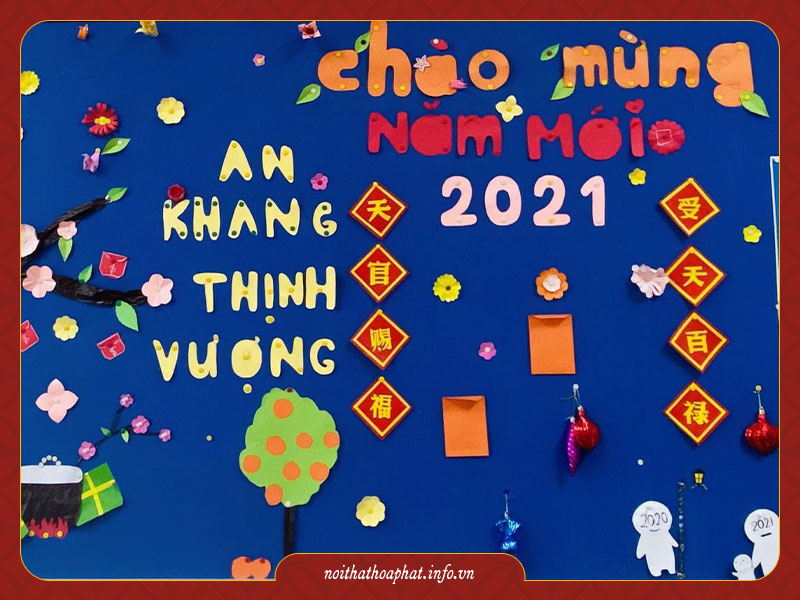 Trang Trí Tết Trong Phòng Học