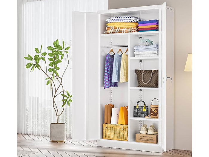 Tủ Sắt Quần Áo 1m2