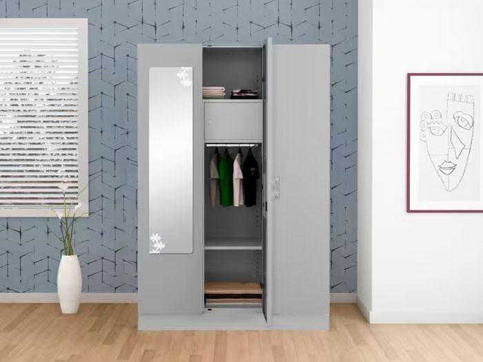 Tủ sắt quần áo 3 buồng