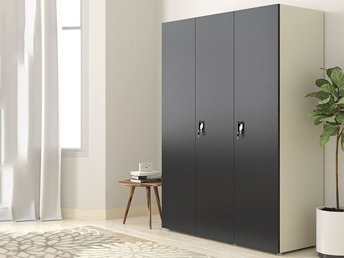 Tủ sắt quần áo 3 buồng