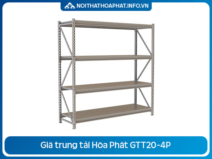 Giá sắt trung tải Hòa Phát GTT20-4P