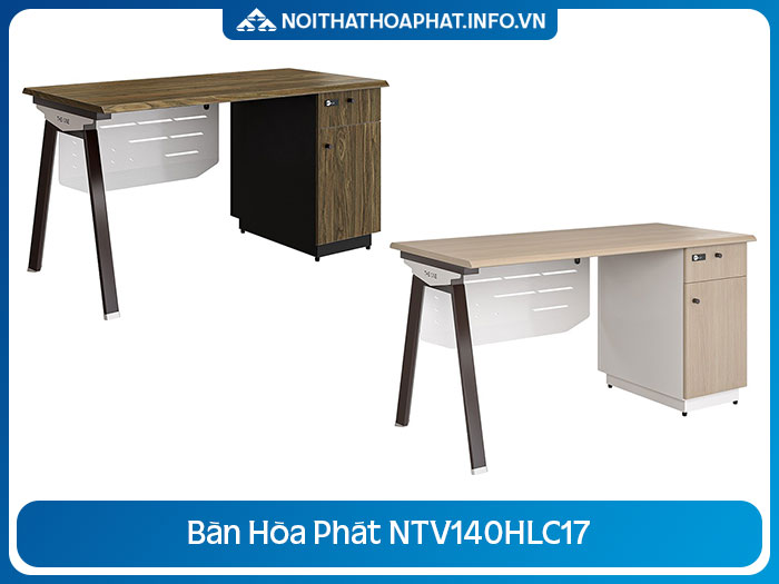 Bàn văn phòng chân sắt NTV140HLC17
