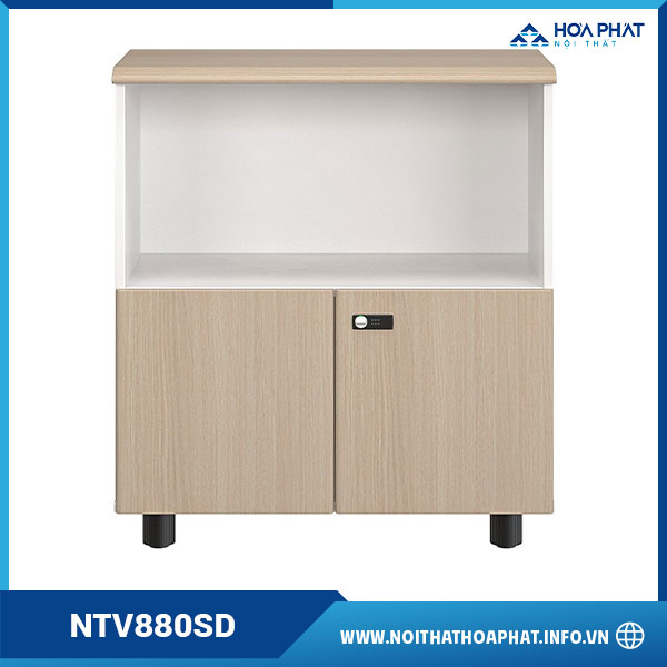 Tủ gỗ thấp văn phòng NTV880SD