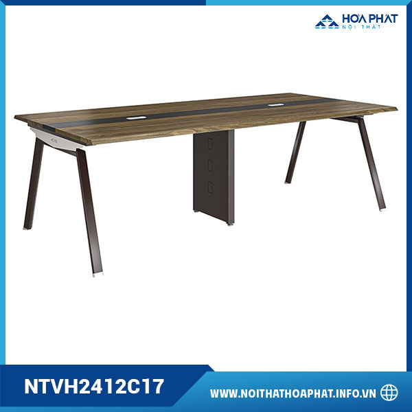 Bàn họp chân sắt 2m4 NTVH2412C17