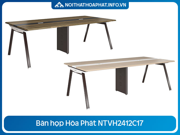 Bàn họp chân sắt 2m4 NTVH2412C17