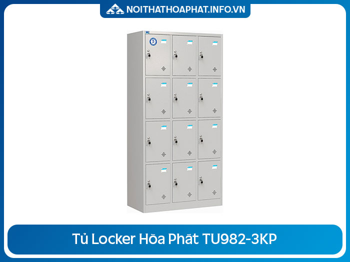Tủ sắt locker 6 ngăn TU982-3KP
