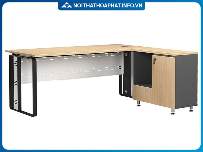 Bàn làm việc có tủ phụ
