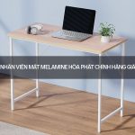 Bàn nhân viên mặt melamine