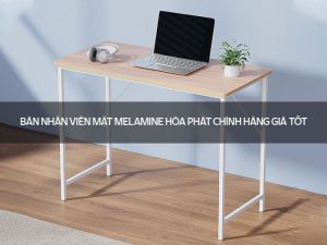 Bàn nhân viên mặt melamine